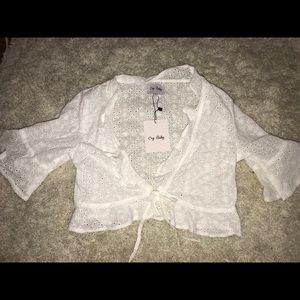 Brand new CRY BABY top with tags
